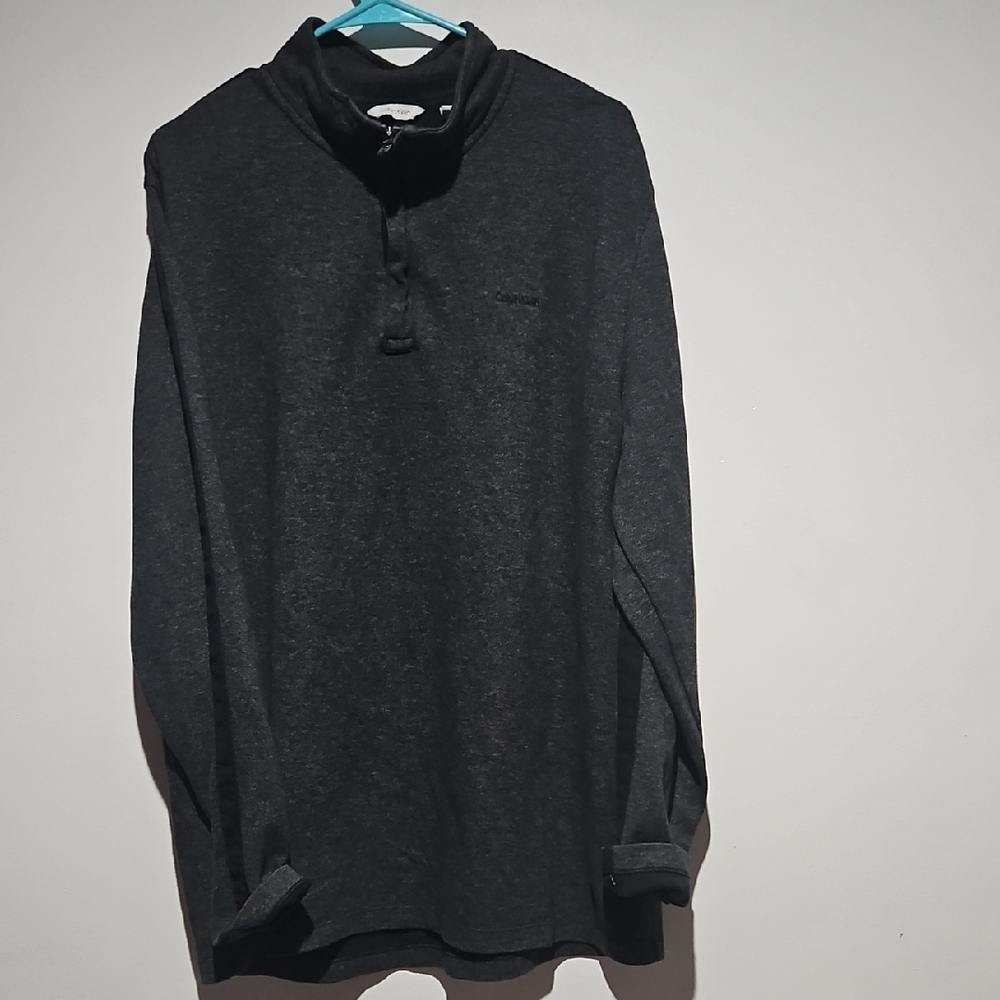 Calvin Klein Collection Charcoal Long Sleeve Shirt